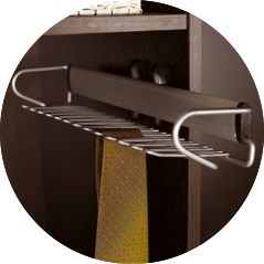 Wardrobe tie rack series