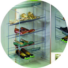 Wardrobe shoe rack series
